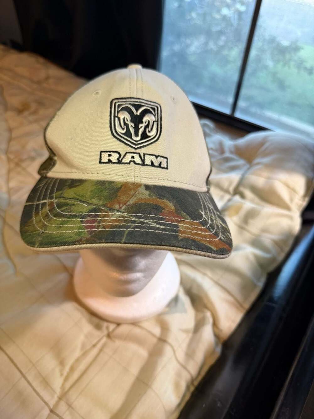 RAM Trucks Camo and Tan H3 Headwear Strapback Hat
